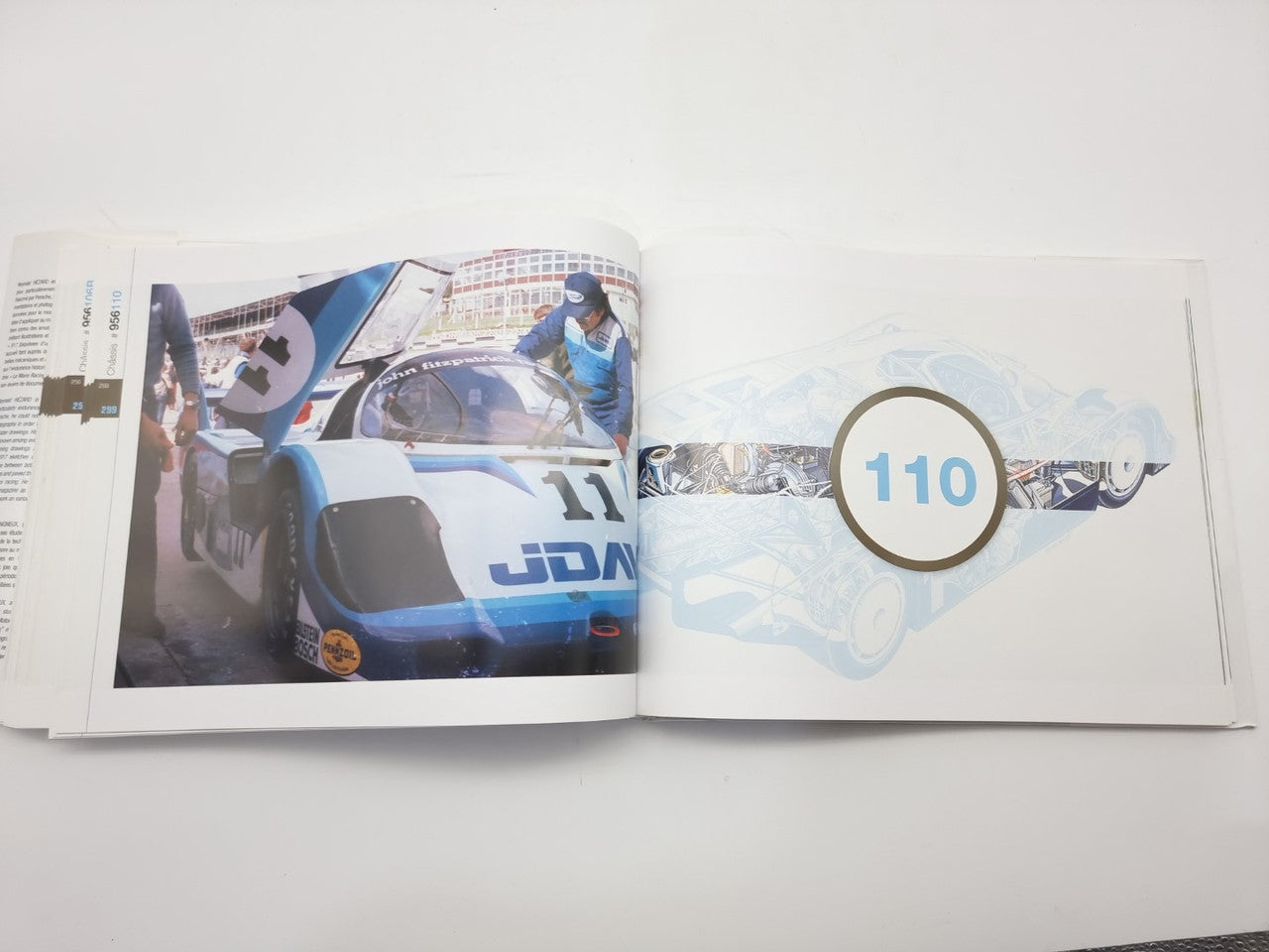 Porsche 956 - Sketches of Performances (Reynald Hezard, 2011, English and French Text)