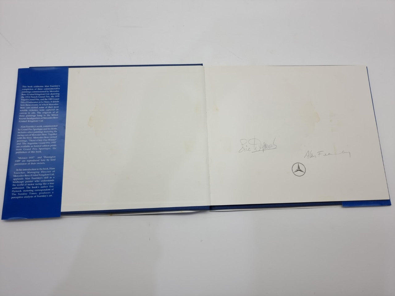 Mercedes Benz The Art Of Alan Fearnley (Eric Dymock, 1990 SIGNED)