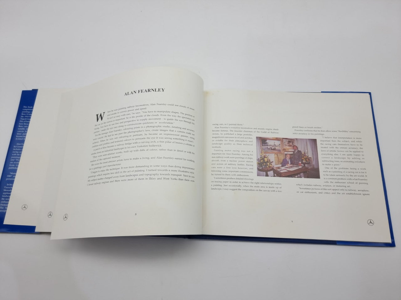 Mercedes Benz The Art Of Alan Fearnley (Eric Dymock, 1990 SIGNED)