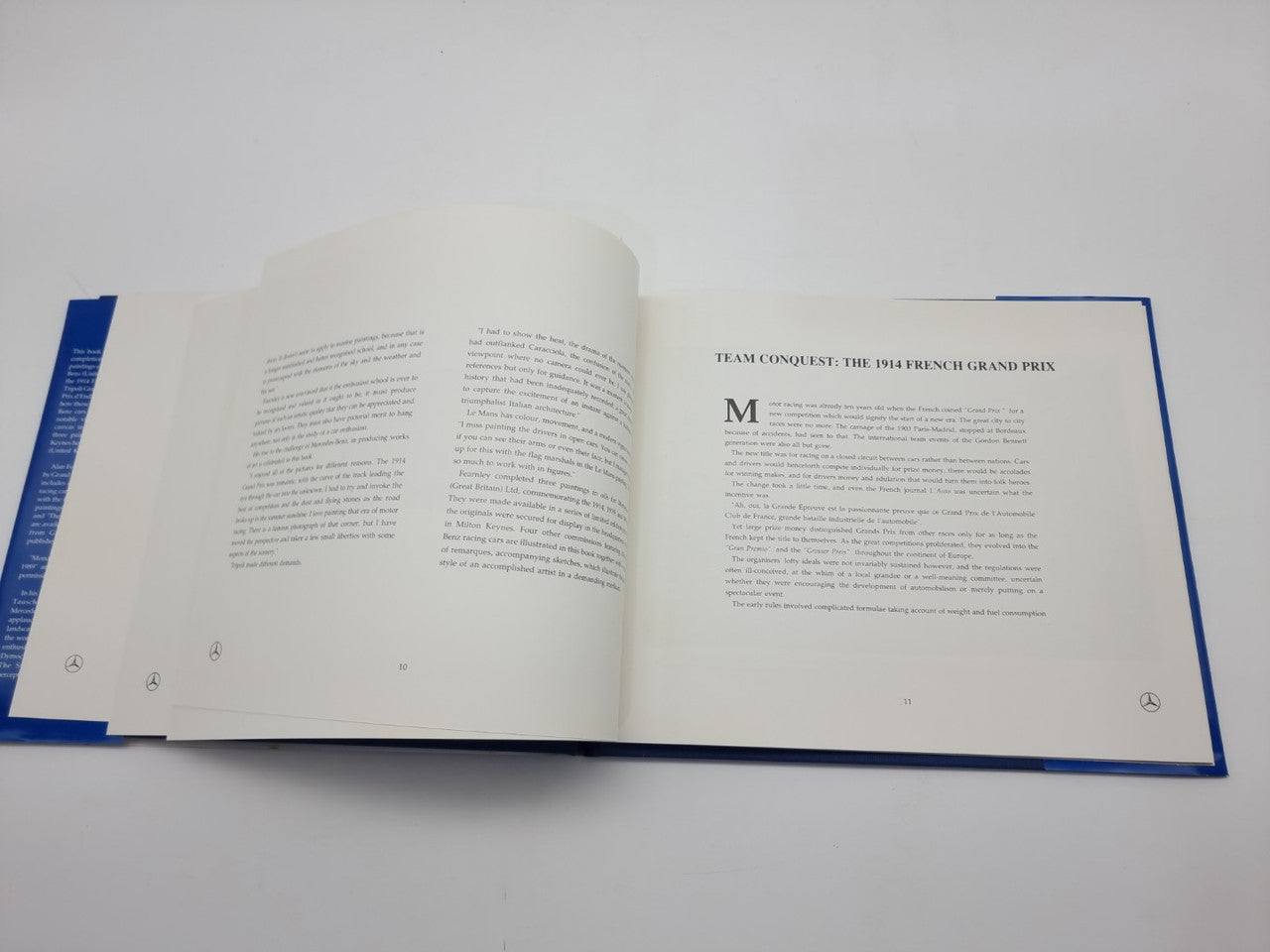 Mercedes Benz The Art Of Alan Fearnley (Eric Dymock, 1990 SIGNED)