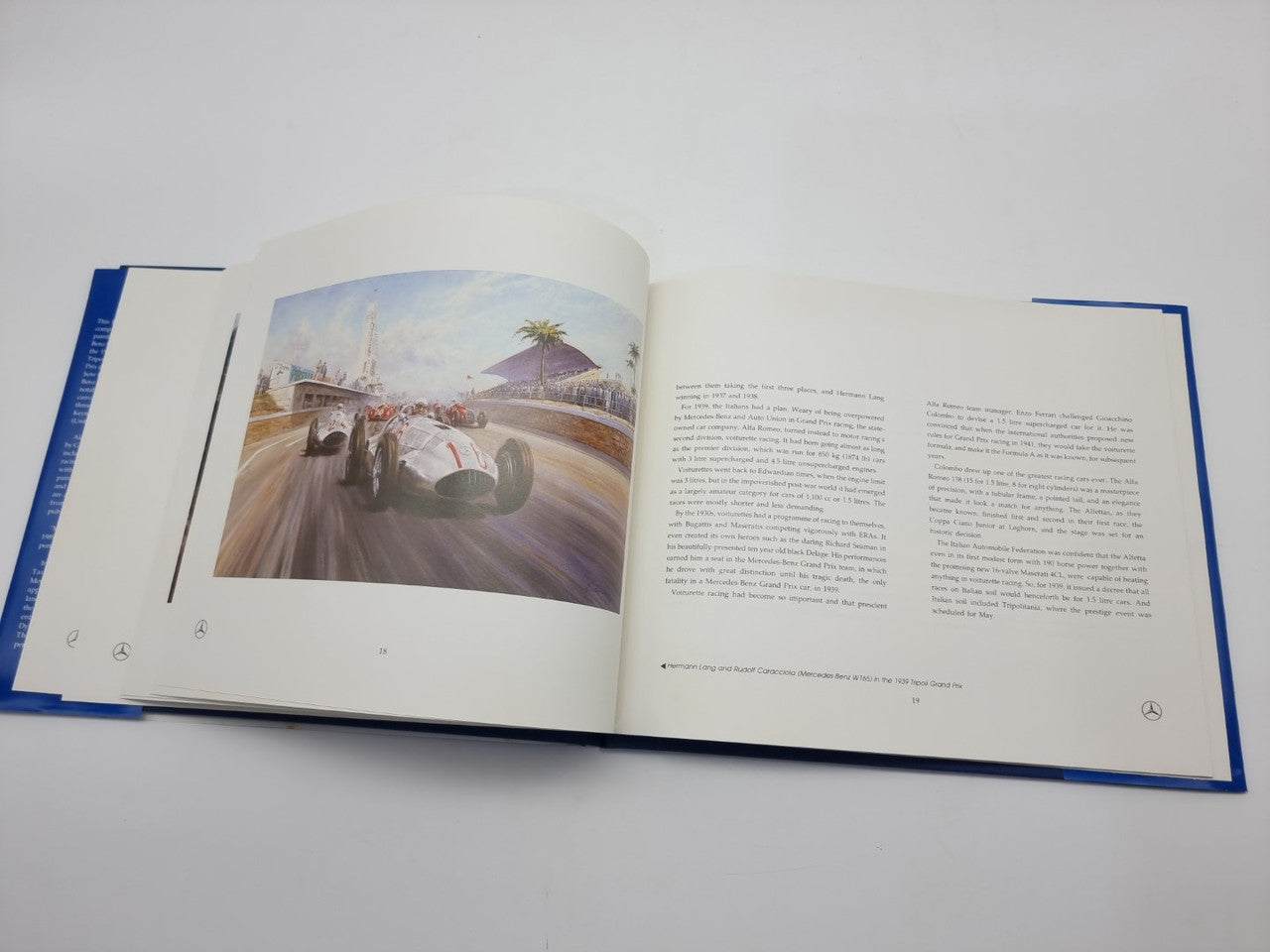 Mercedes Benz The Art Of Alan Fearnley (Eric Dymock, 1990 SIGNED)