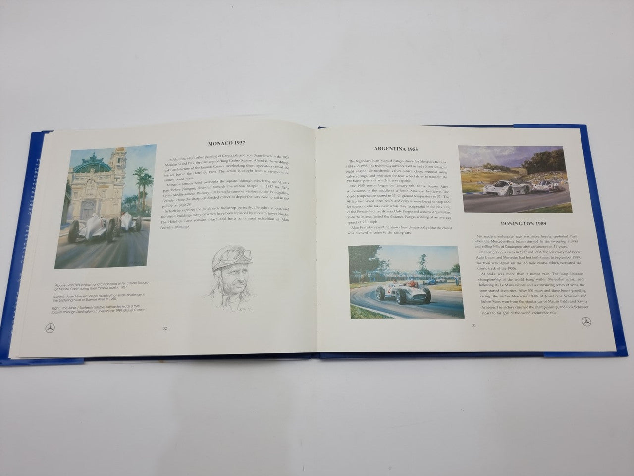 Mercedes Benz The Art Of Alan Fearnley (Eric Dymock, 1990 SIGNED)