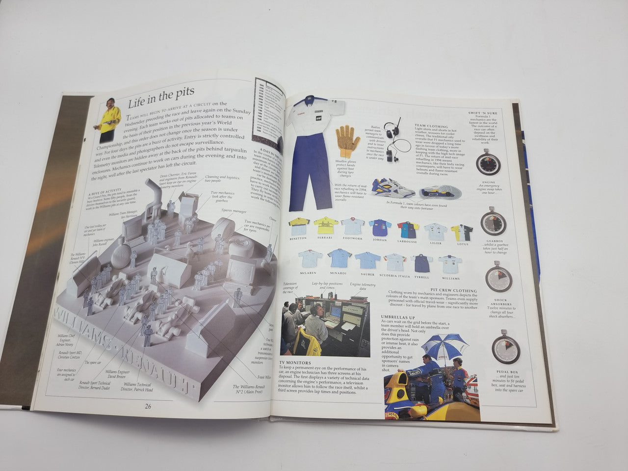 The Williams Renault Formula 1 Motor Racing Book