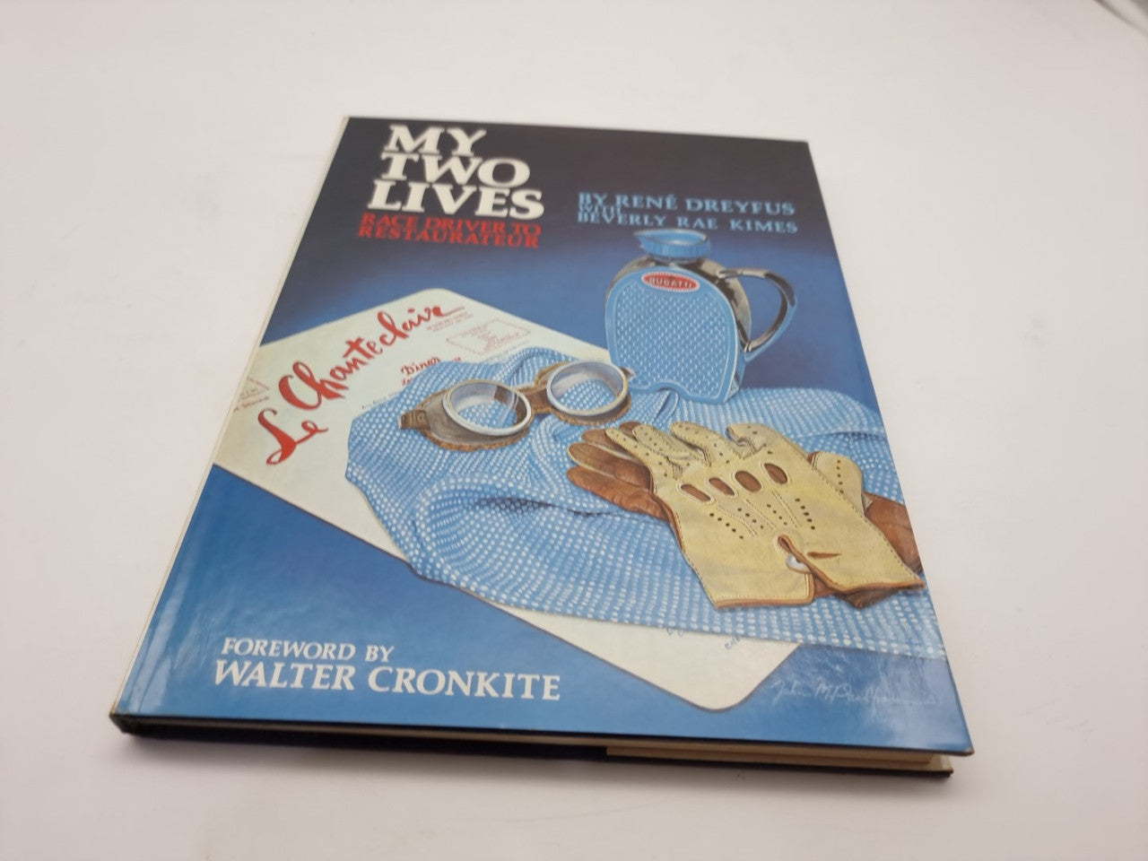 My Two Lives - Race Driver To Restauranter SIGNED (Rene Dreyfus, 1983)