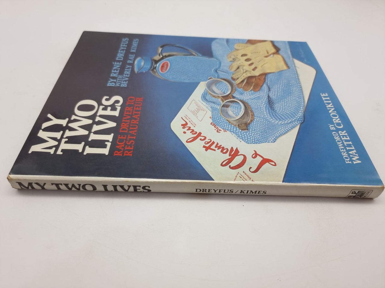 My Two Lives - Race Driver To Restauranter SIGNED (Rene Dreyfus, 1983)