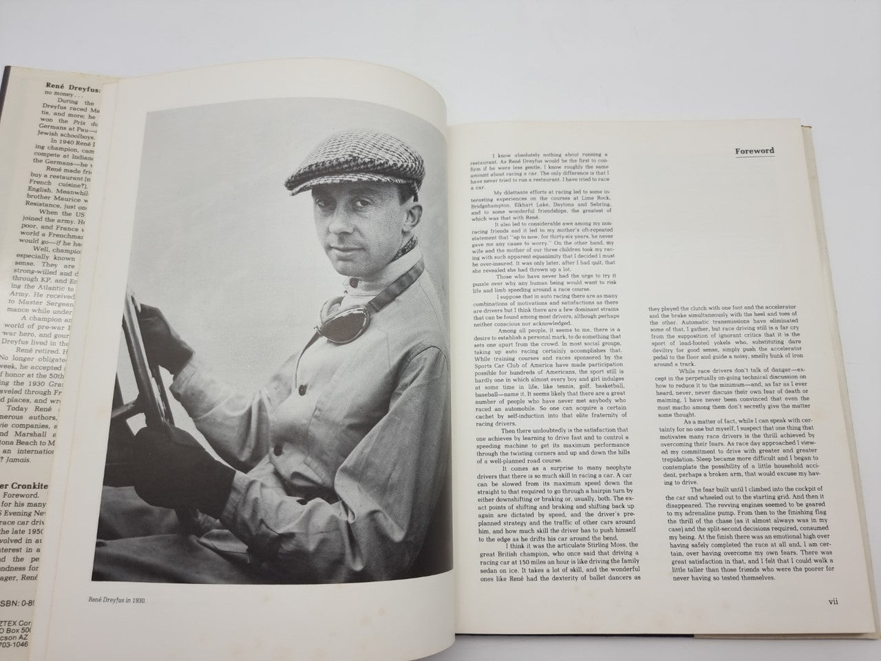 My Two Lives - Race Driver To Restauranter SIGNED (Rene Dreyfus, 1983)