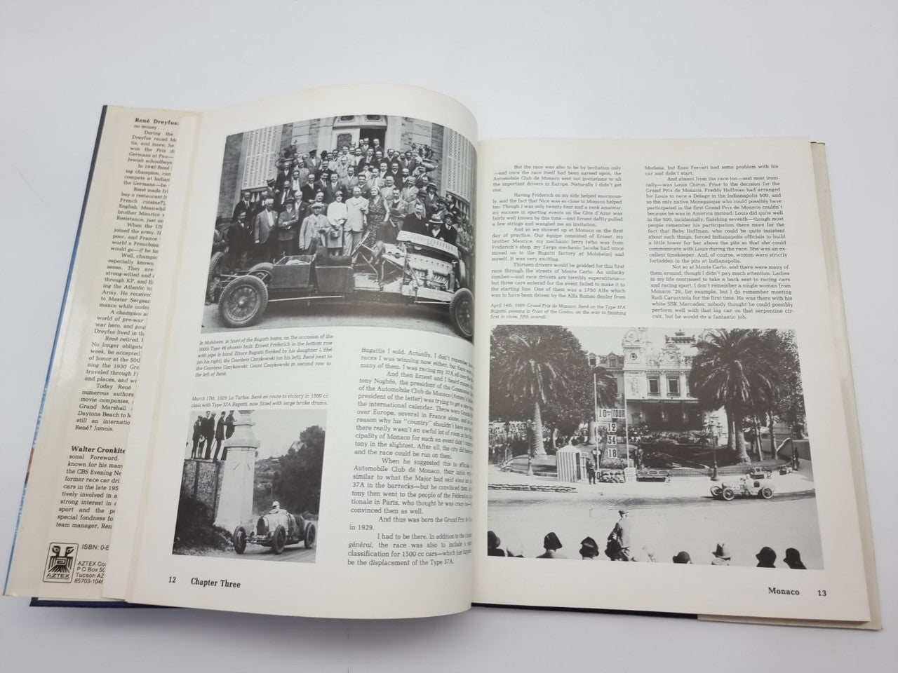 My Two Lives - Race Driver To Restauranter SIGNED (Rene Dreyfus, 1983)