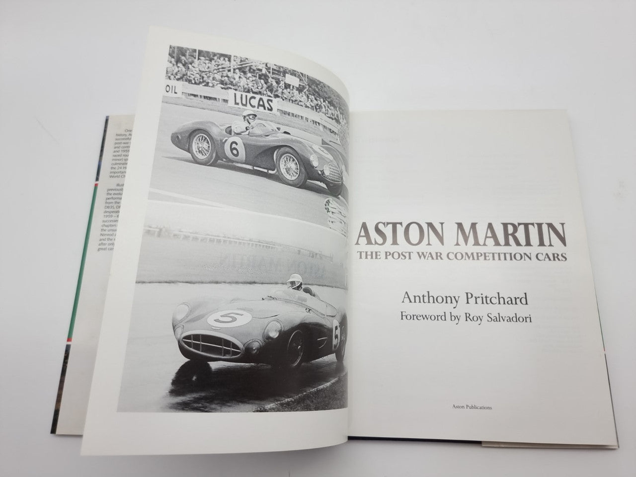 Aston Martin - The Post-War Competition Cars (Anthony Pritchard)