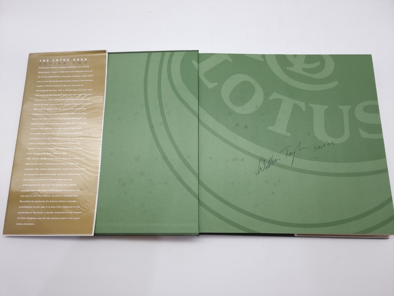 The Lotus Book - Series Two - The Complete History of  Lotus Cars (Signed, William Taylor, 1999)