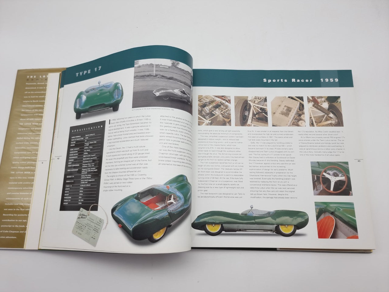 The Lotus Book - Series Two - The Complete History of  Lotus Cars (Signed, William Taylor, 1999)