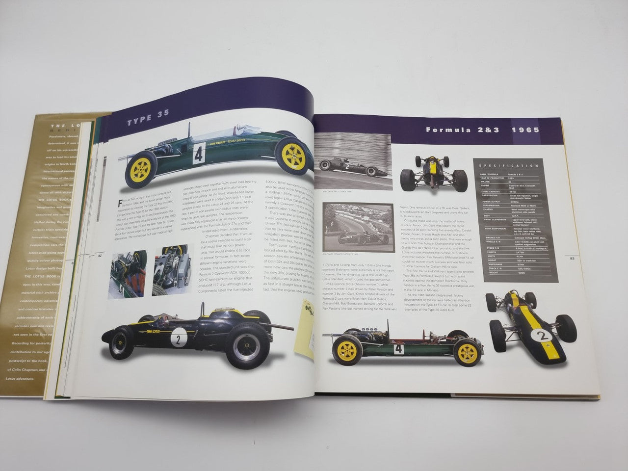 The Lotus Book - Series Two - The Complete History of  Lotus Cars (Signed, William Taylor, 1999)
