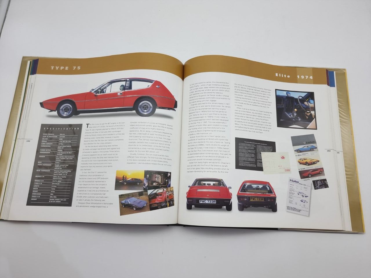 The Lotus Book - Series Two - The Complete History of  Lotus Cars (Signed, William Taylor, 1999)
