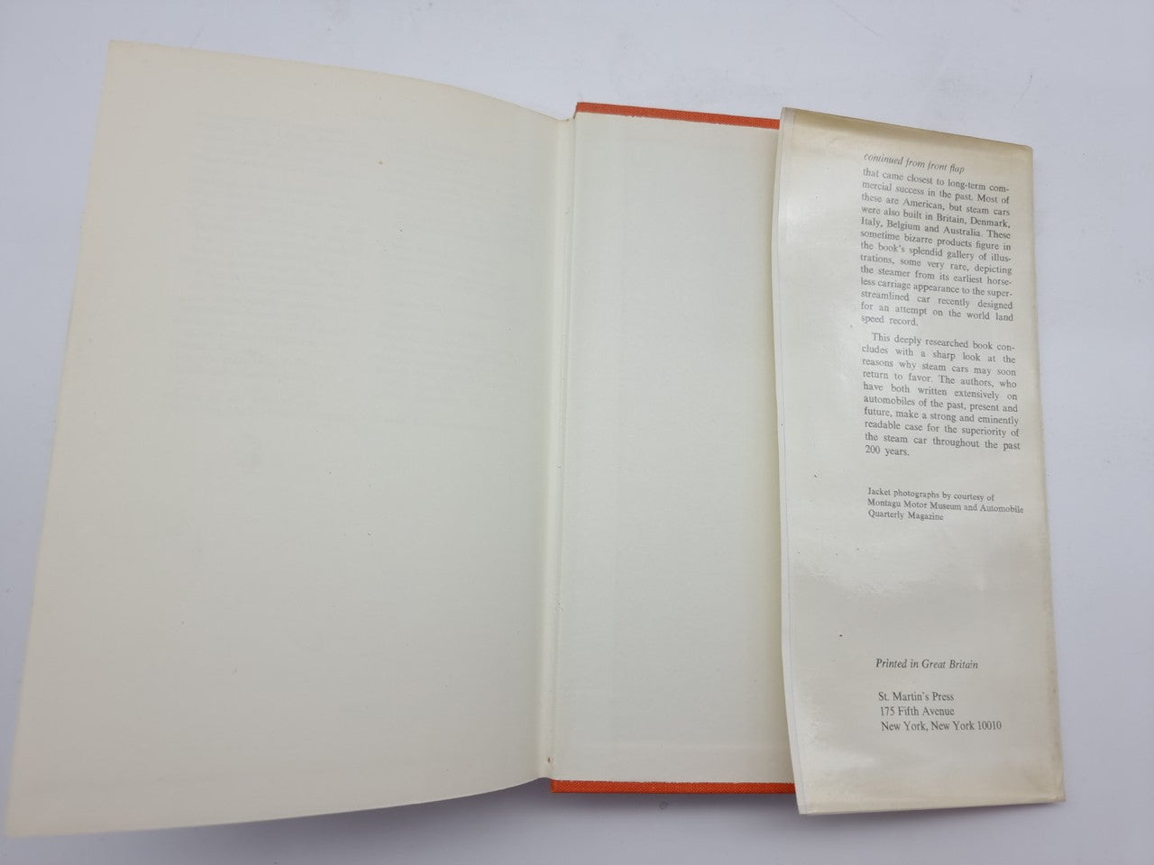 Steam Cars 1770 - 1970 (Lord Montagu Of Beaulieu, 1971)