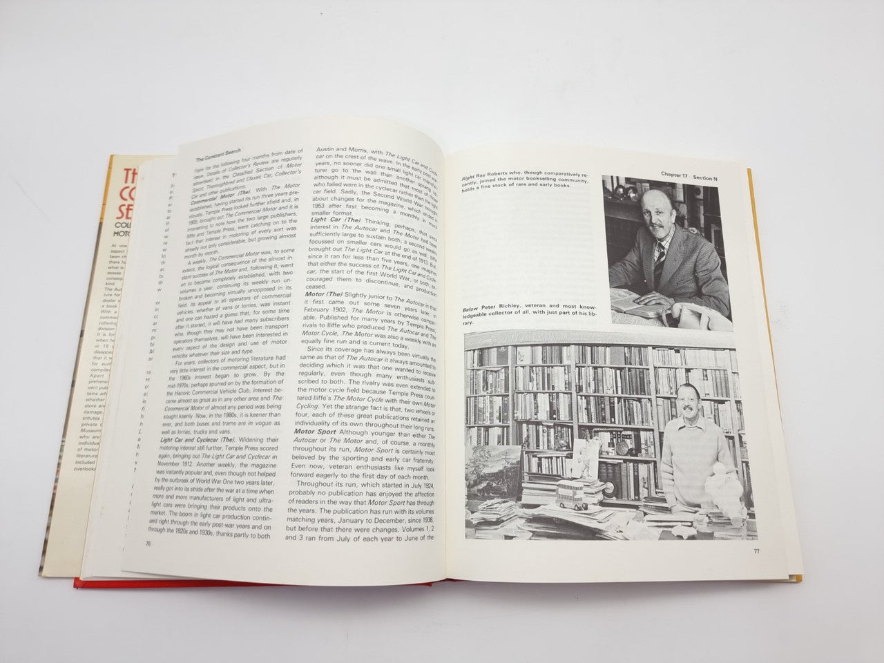The Constant Search Collecting Motoring  and Motorcycle Books (Charles Mortimer, 1982)