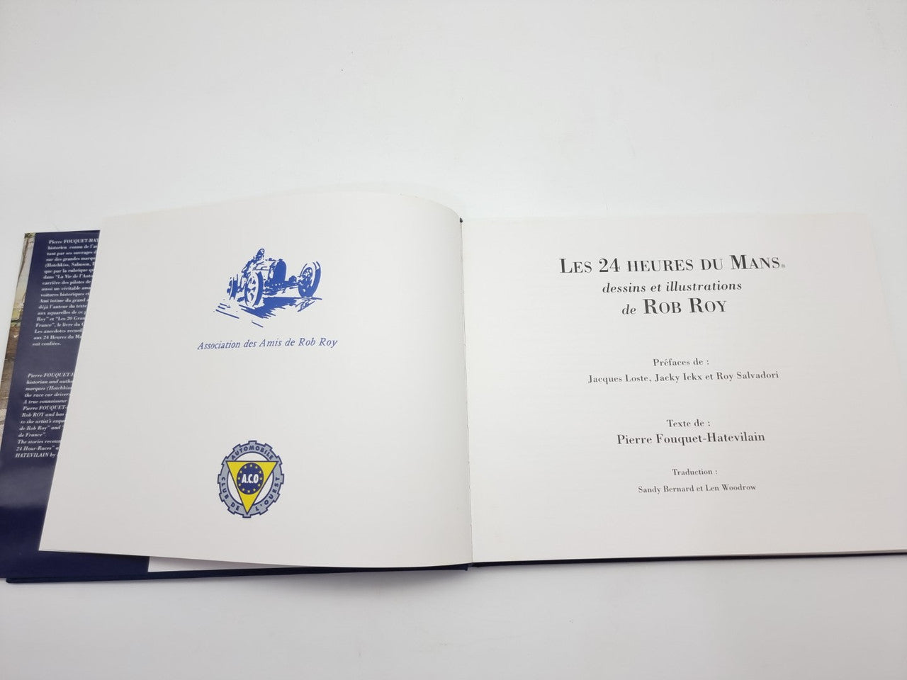 Les 24 Heures du Mans Dessins et illustrations de Rob Roy (Pierre Fouquet-Hatevilain, )