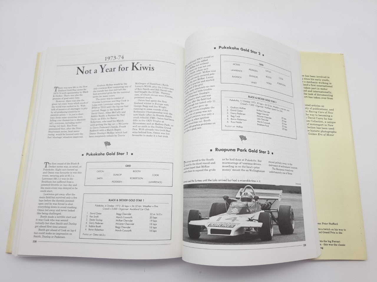 The Golden Era of New Zealand Motor Racing (Graham Vercoe, 1993)