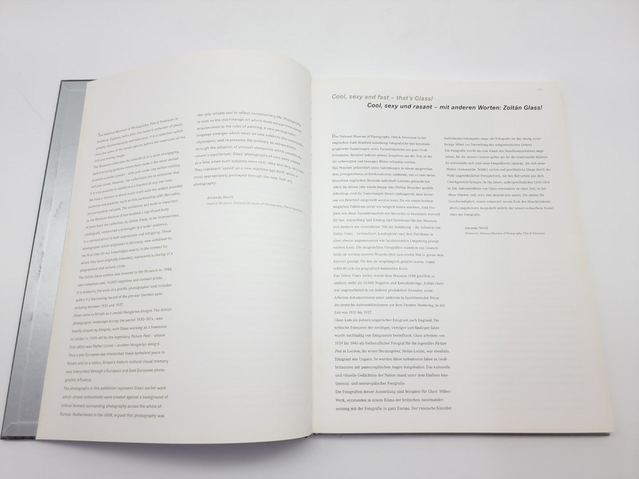 Speed and Spirit (Zoltan Glass, 2001)