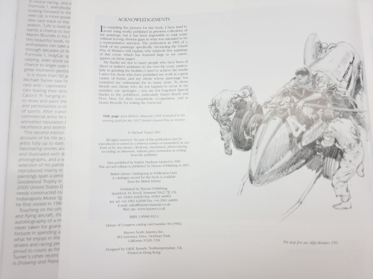 The Motorsport Art of Michael Turner (2001, 2nd Edition)