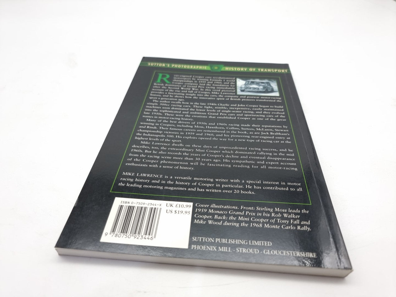 Cooper Book Sutton's Photographic History of Transport