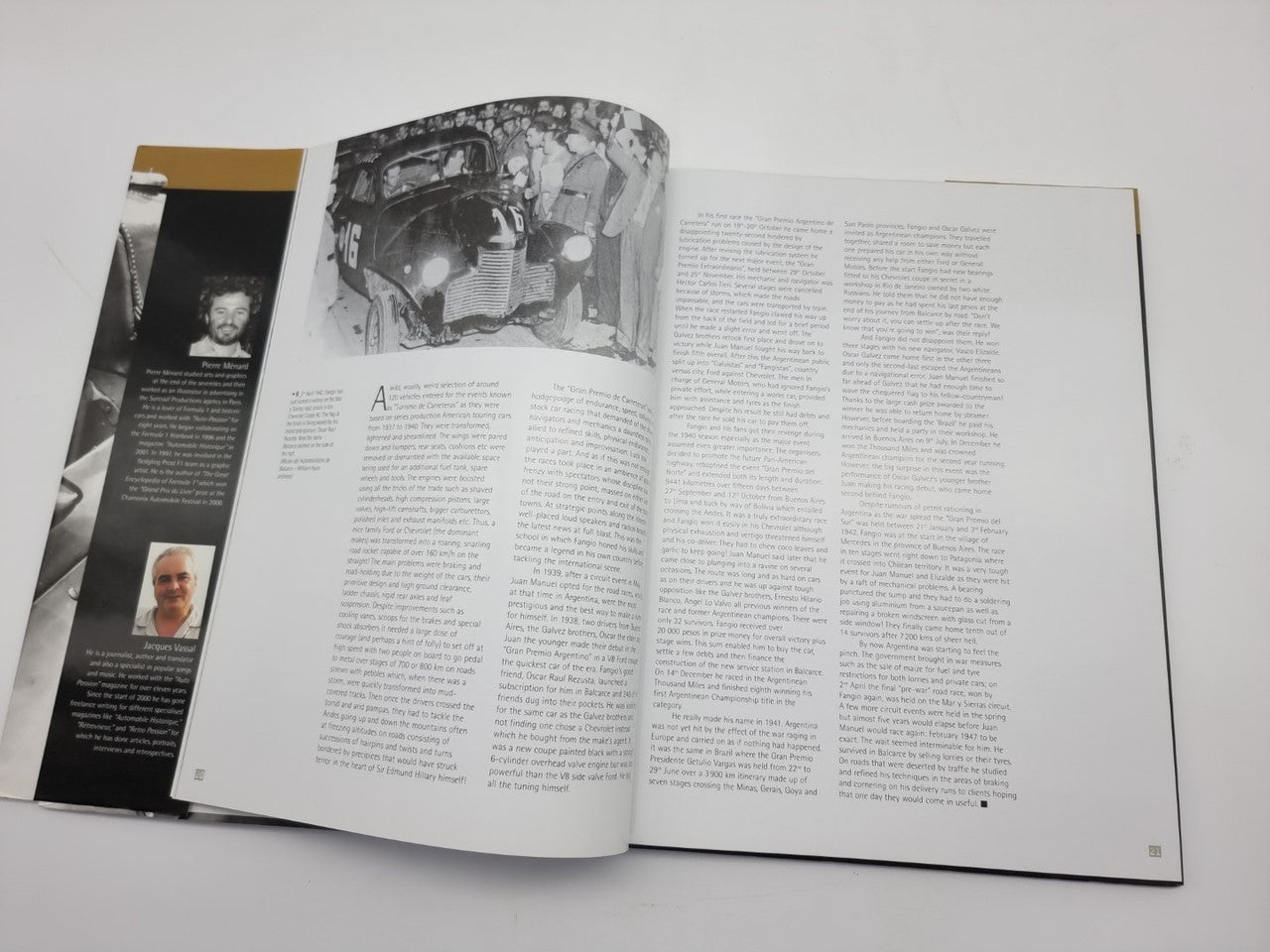 Juan Manuel Fangio, The Human Face Of Motor Racing (P.Menard, J.Vassal,  2004)