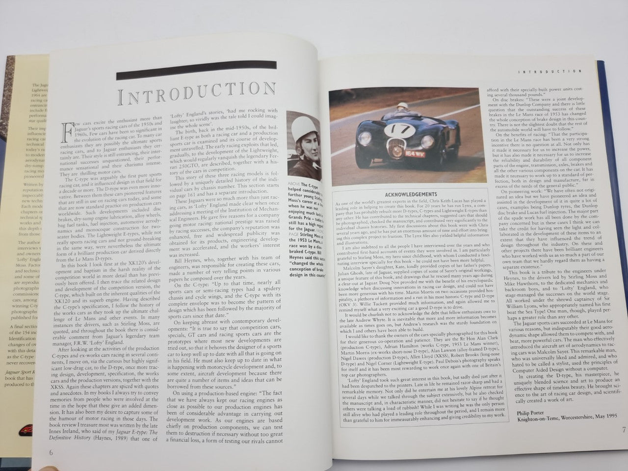 Jaguar Sports Racing Cars C-Type, D-Type (Philip Porter, 1995)