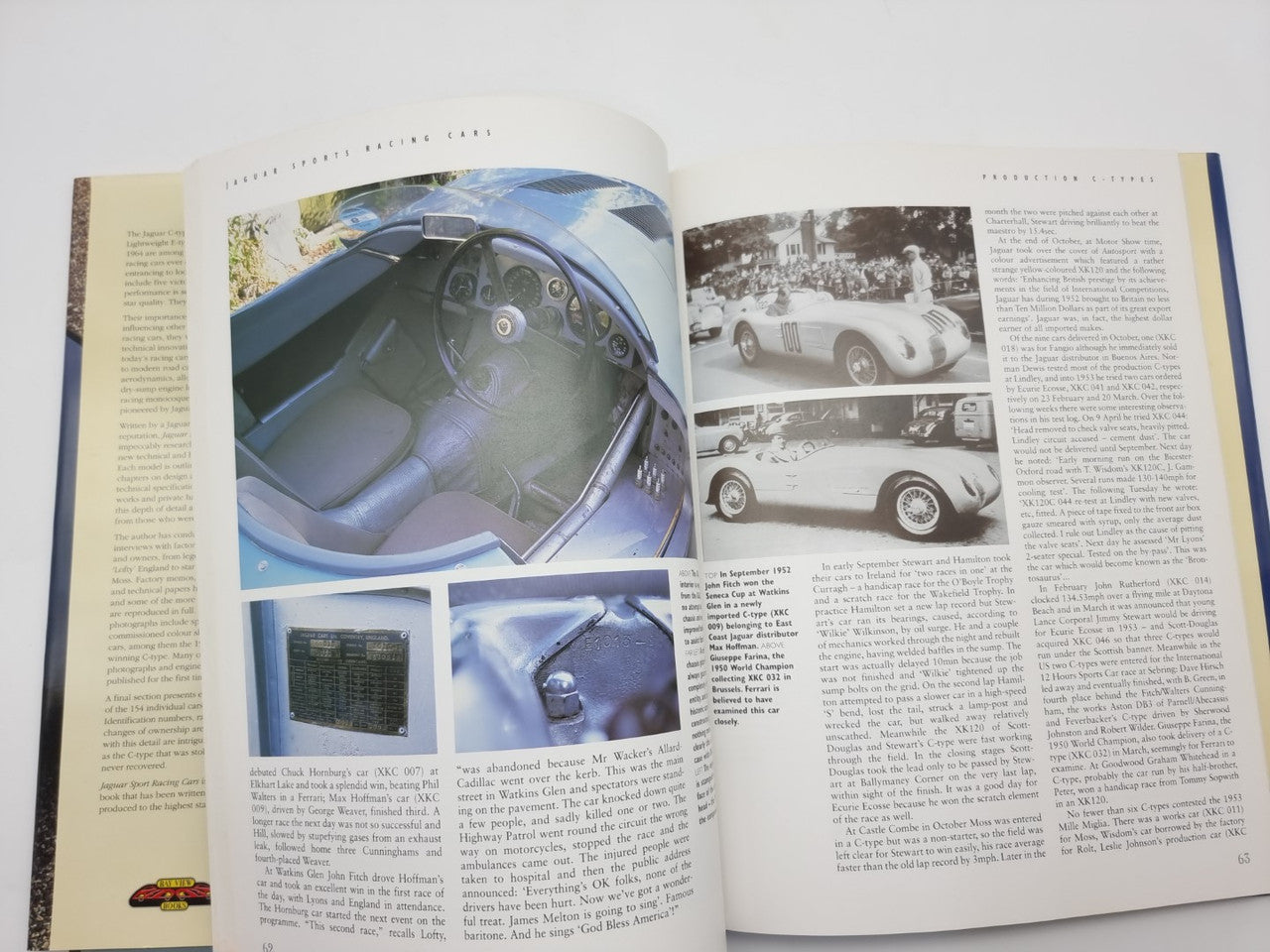 Jaguar Sports Racing Cars C-Type, D-Type (Philip Porter, 1995)