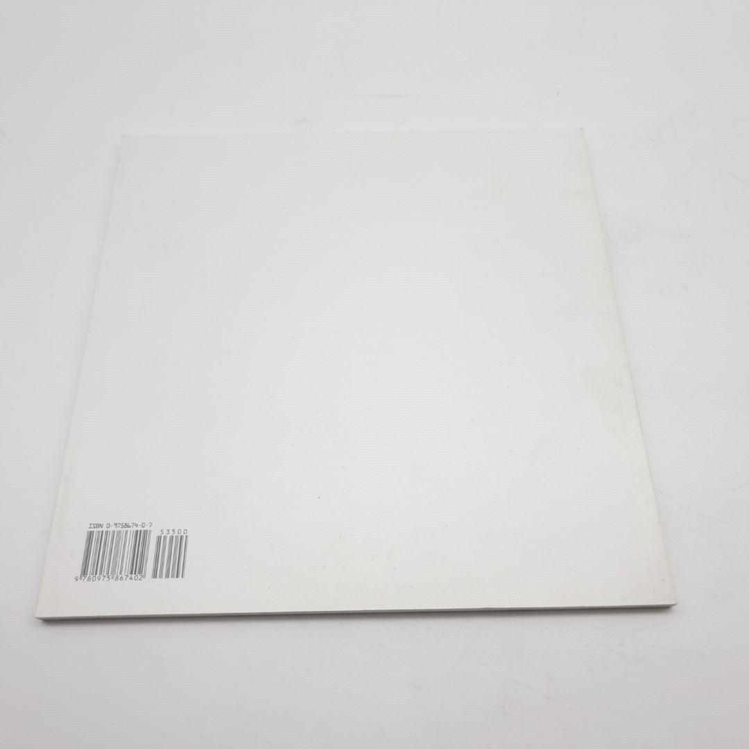Paperback book back cover with barcode label and plain white surface