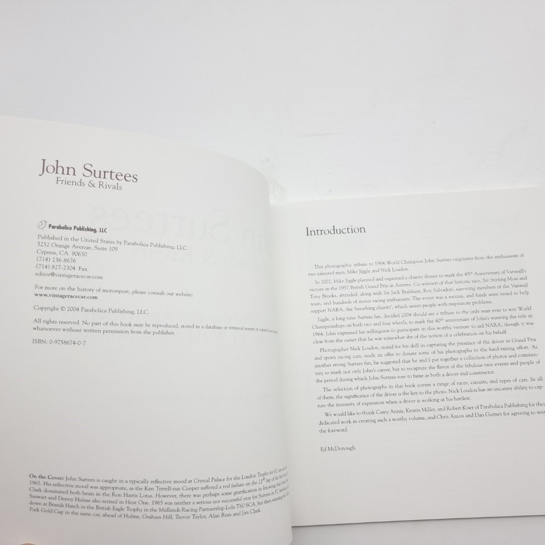 Paperback book interior pages with publisher text and a titled introduction page