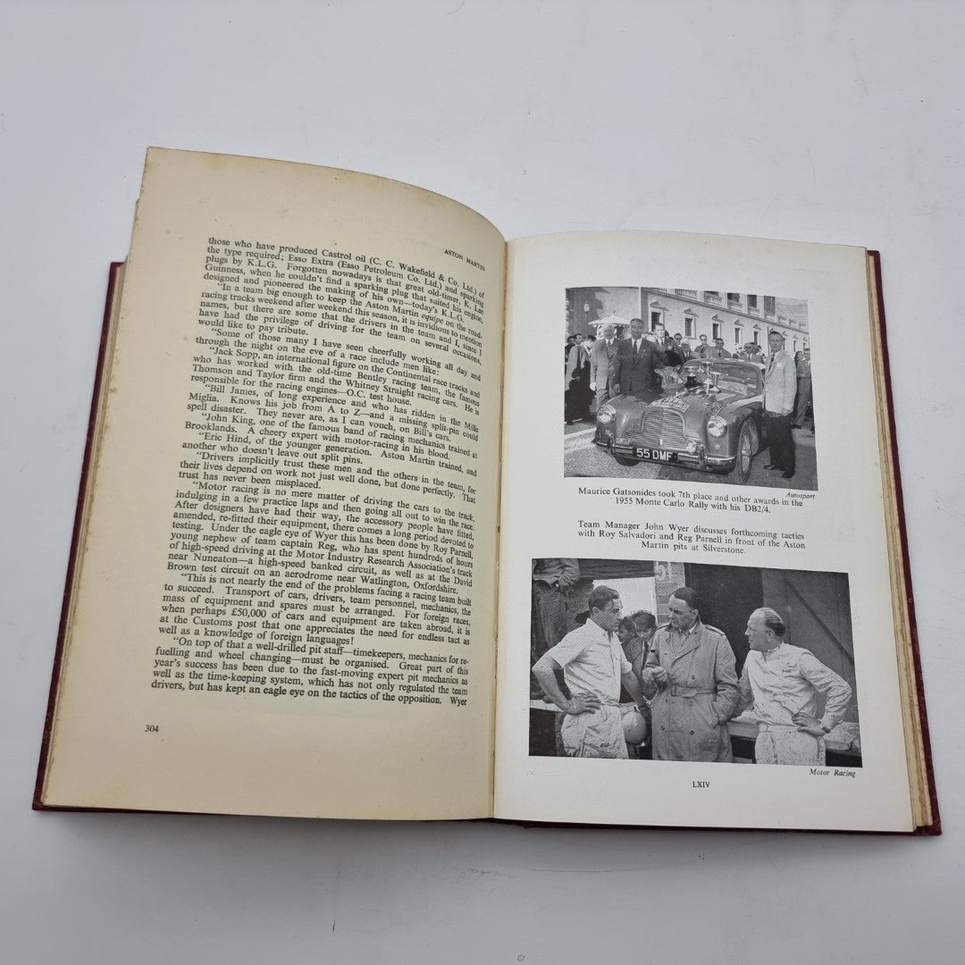 Open vintage book spread with banquet table photos and chapter text