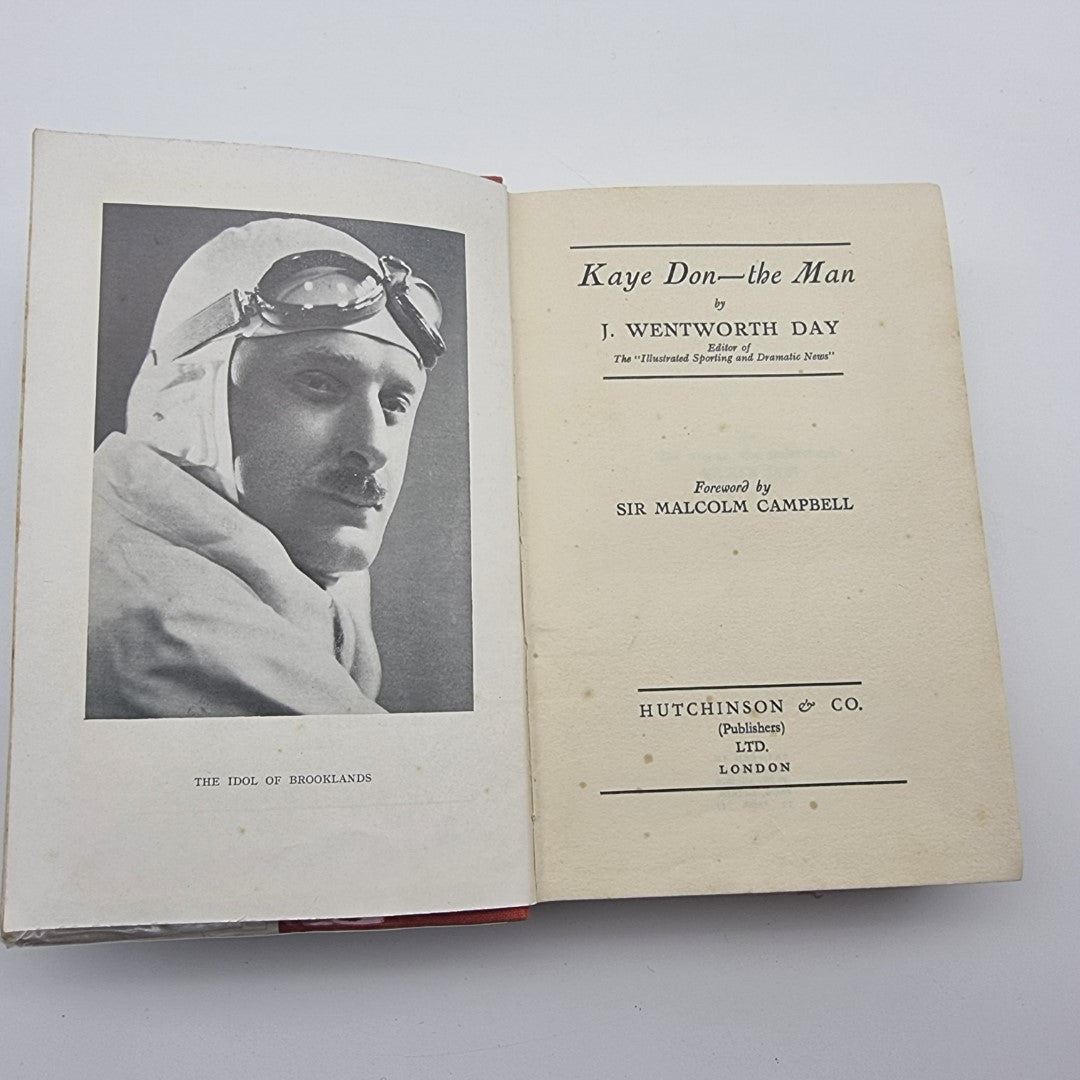 Kaye Don - The Man (J. Wentworth Day, 1934)