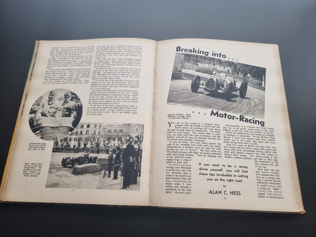 Modern Boy's Book of Racing Cars