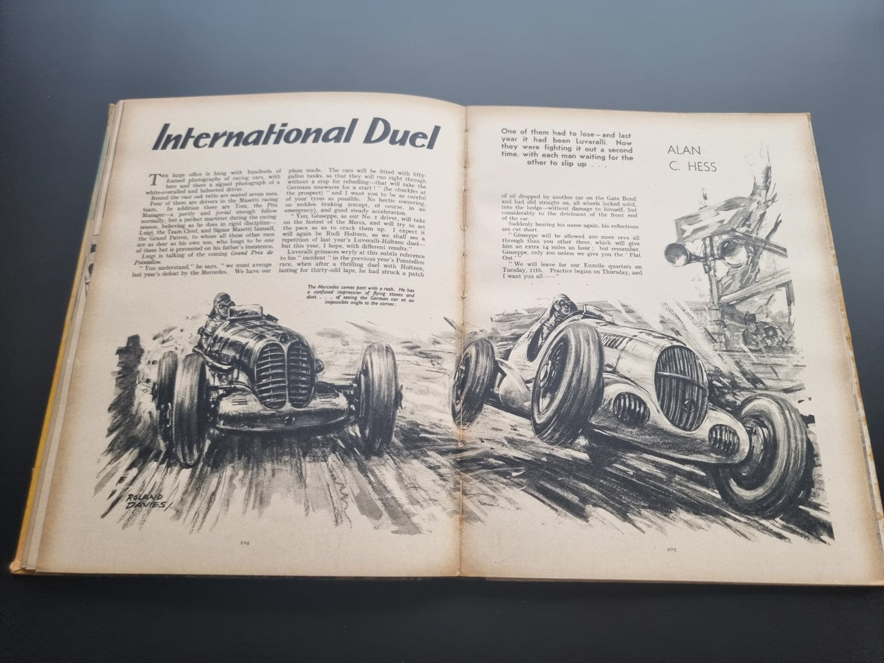 Modern Boy's Book of Racing Cars