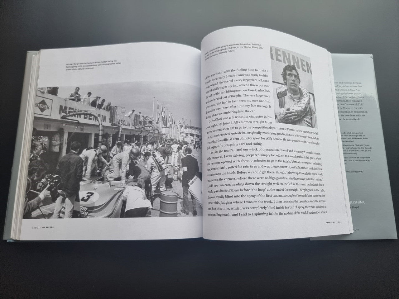 Vic Elford - Reflections on a Golden Era In Motorsports SIGNED (Publisher's Edition)