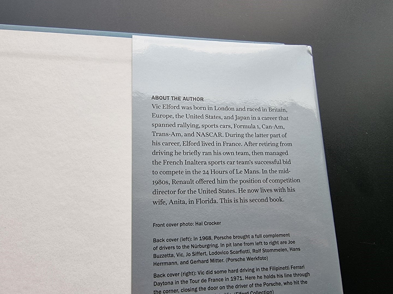 Vic Elford - Reflections on a Golden Era In Motorsports SIGNED (Publisher's Edition)