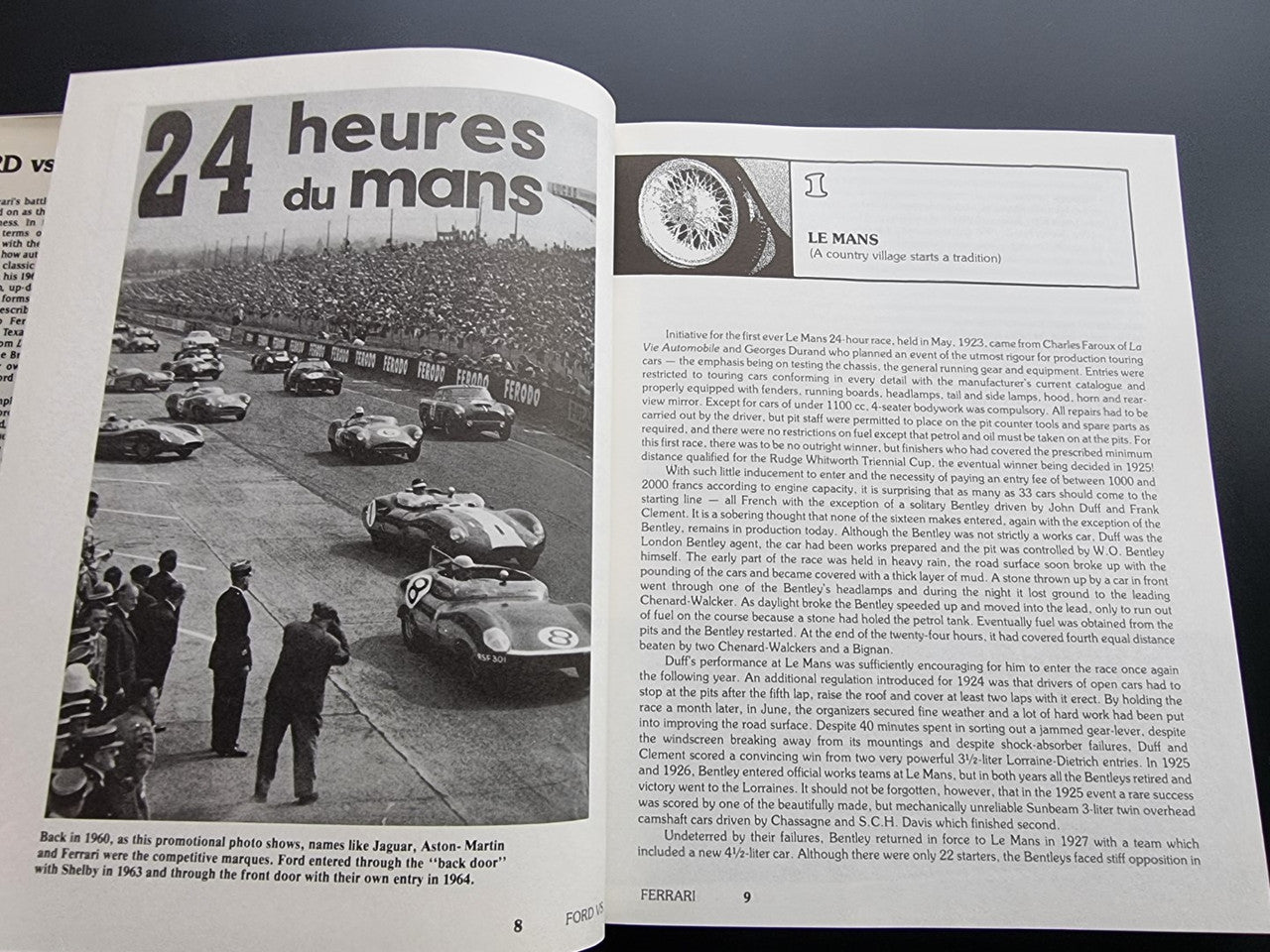 Ford Vs Ferrari, the Battle for Le Mans (Anthony Pritchard, 1984)