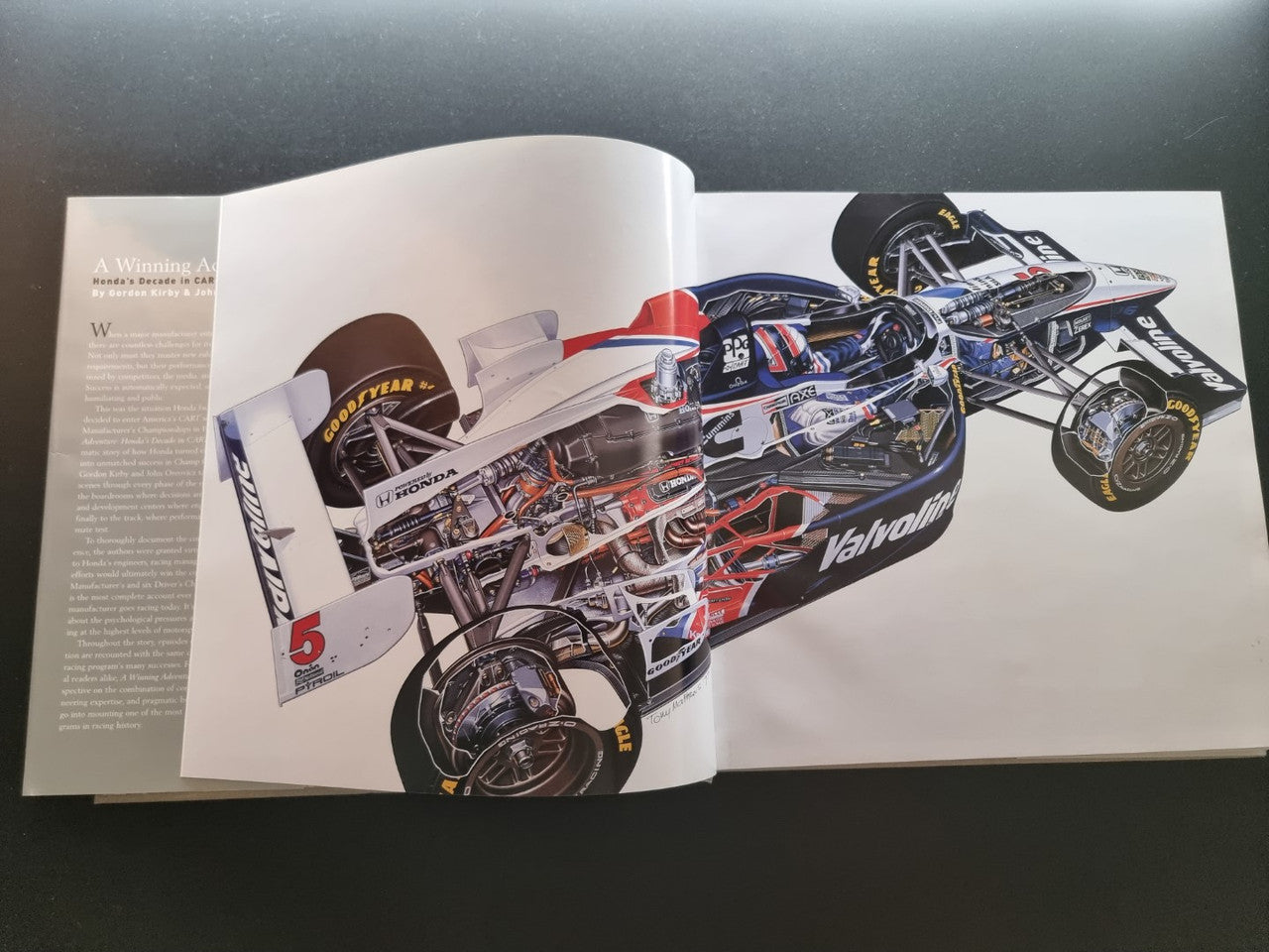 A Winning Adventure Honda's Decade in Cart Racing (Gordon Kirby, John Oreovicz, 2004)