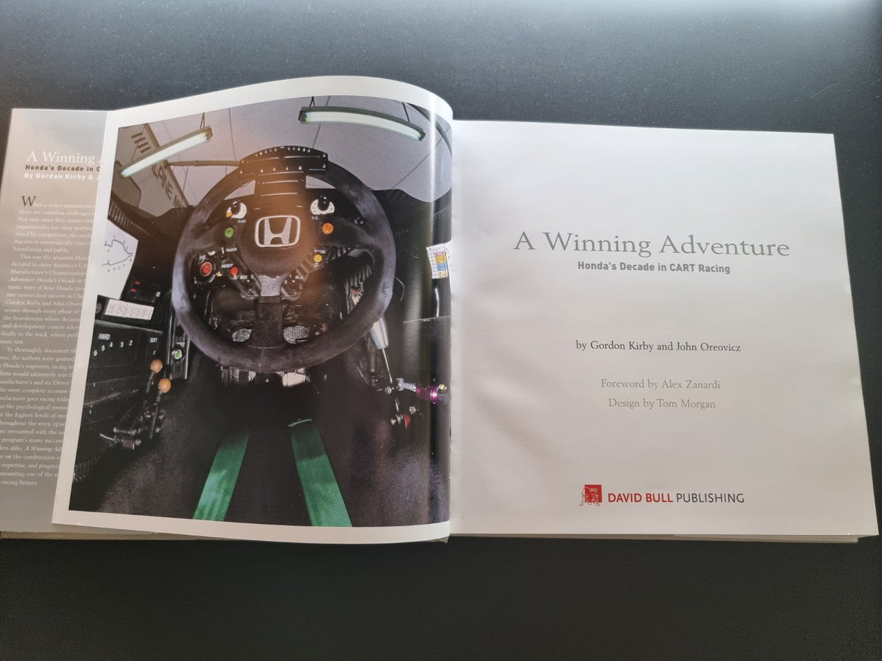 A Winning Adventure Honda's Decade in Cart Racing (Gordon Kirby, John Oreovicz, 2004)