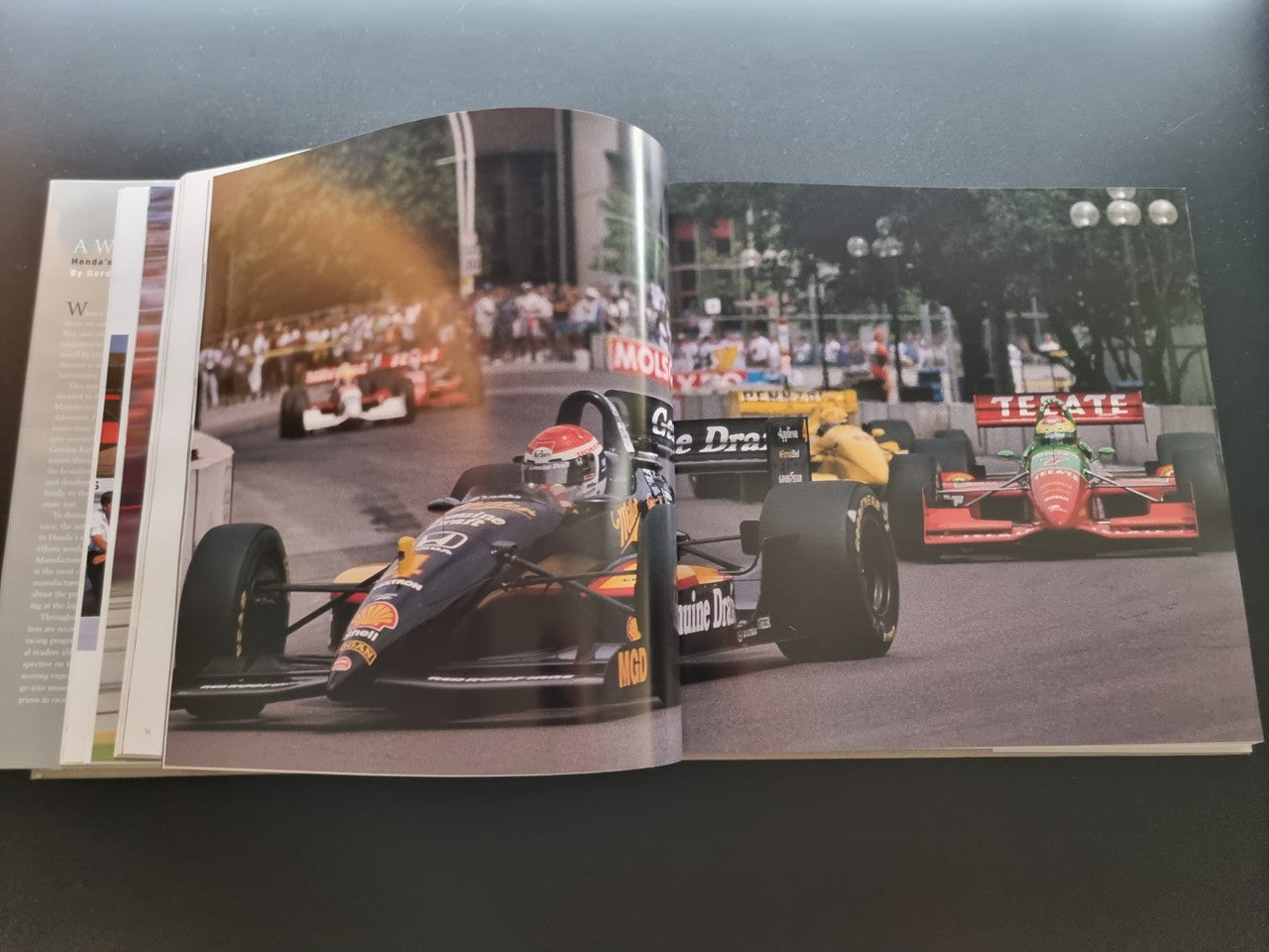 A Winning Adventure Honda's Decade in Cart Racing (Gordon Kirby, John Oreovicz, 2004)