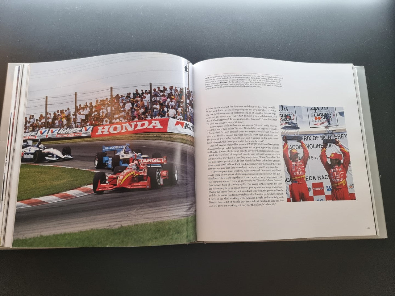 A Winning Adventure Honda's Decade in Cart Racing (Gordon Kirby, John Oreovicz, 2004)