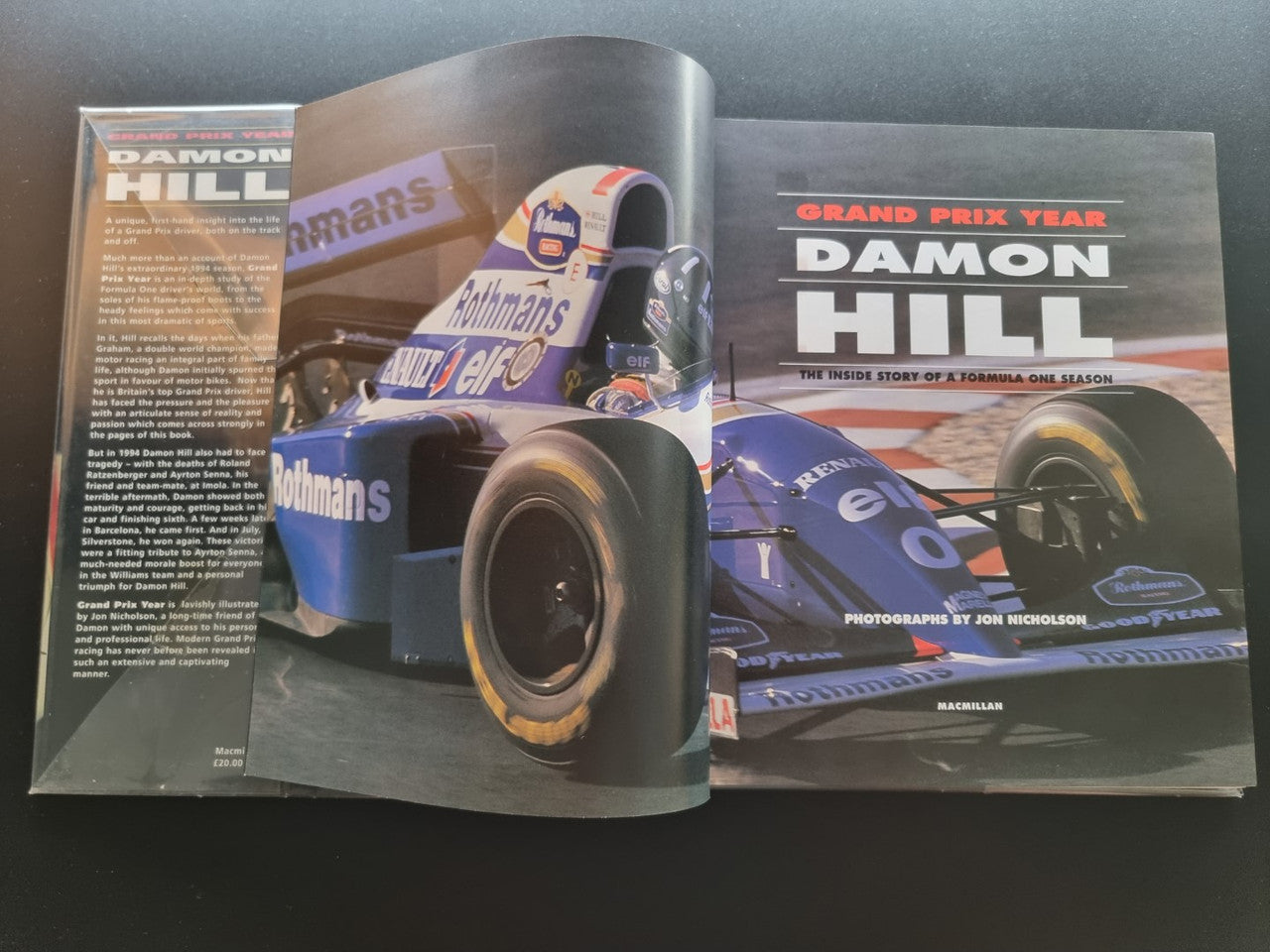 Damon Hill's Grand Prix Year - The Inside Story of a Formula One Season