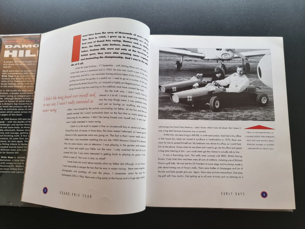 Damon Hill's Grand Prix Year - The Inside Story of a Formula One Season