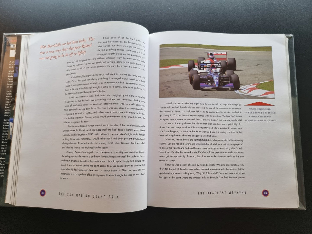 Damon Hill's Grand Prix Year - The Inside Story of a Formula One Season