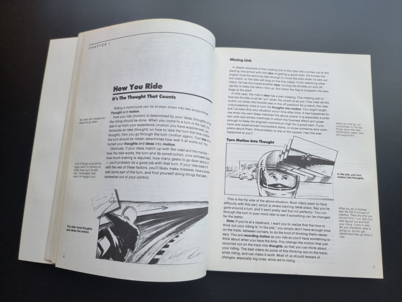 The Soft Science of Road Racing Motorcycles (1st Edition, Keith Code 1986)