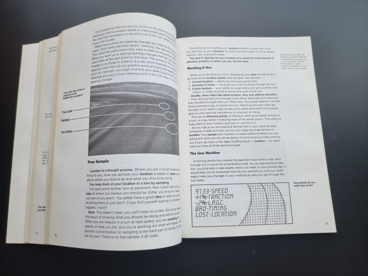 The Soft Science of Road Racing Motorcycles (1st Edition, Keith Code 1986)
