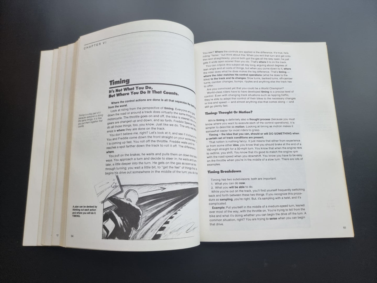 The Soft Science of Road Racing Motorcycles (1st Edition, Keith Code 1986)