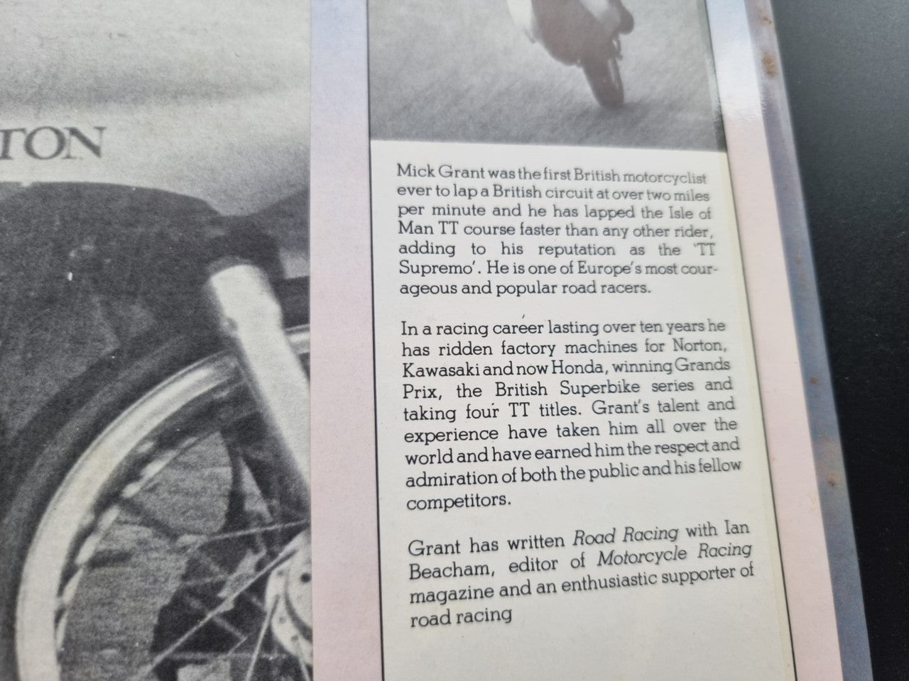 Road Racing (Mick Grant, 1979)