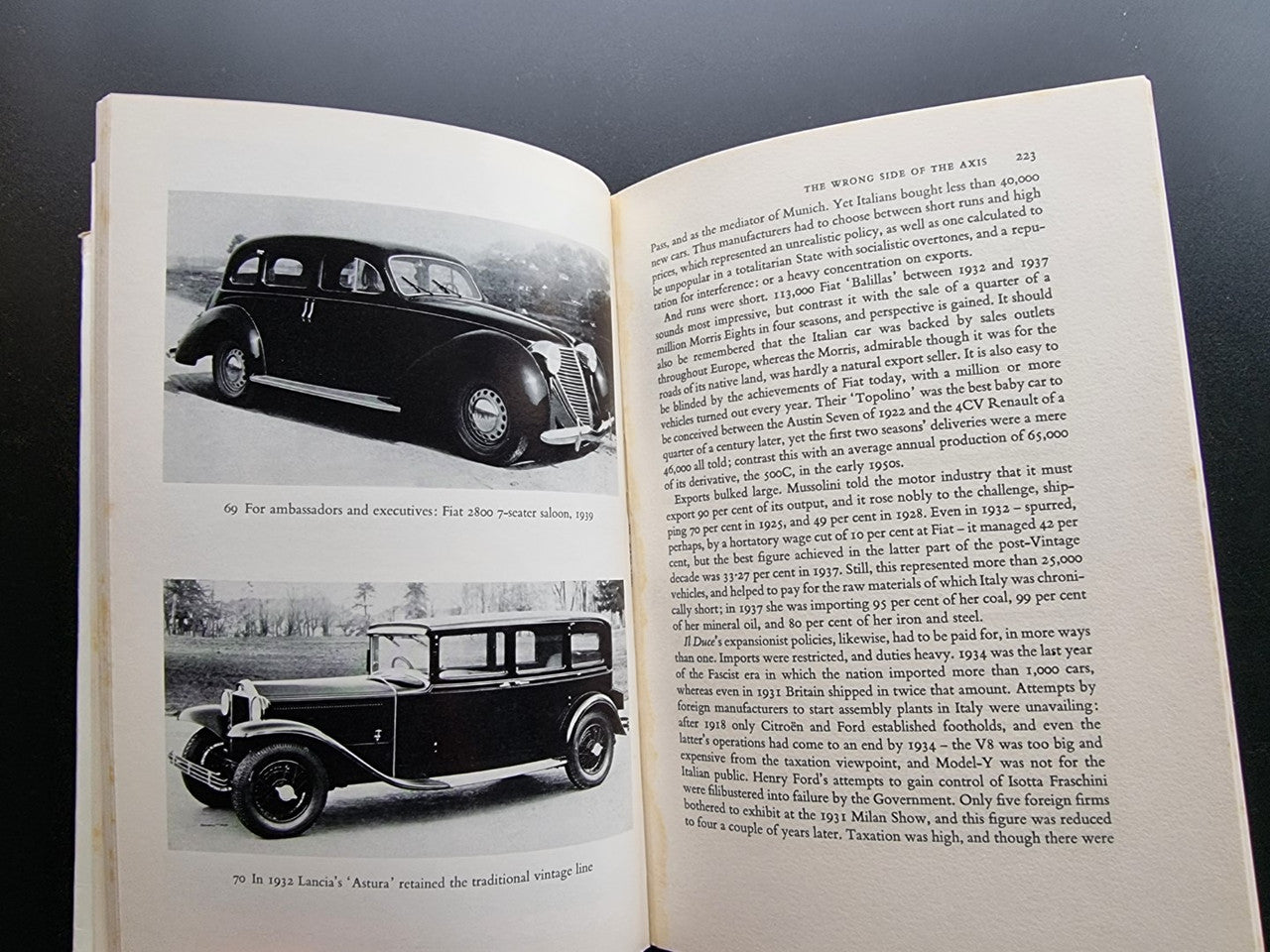 Cars of the 1930s (Michael Sedgwick, 1970, 1st Edition)