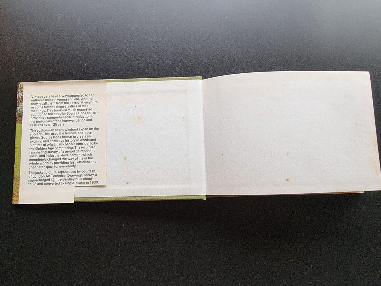 A Source Book of Vintage and Post-vintage Cars (G. N. Georgano, 1974)