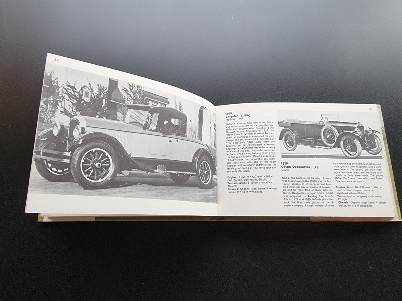 A Source Book of Vintage and Post-vintage Cars (G. N. Georgano, 1974)