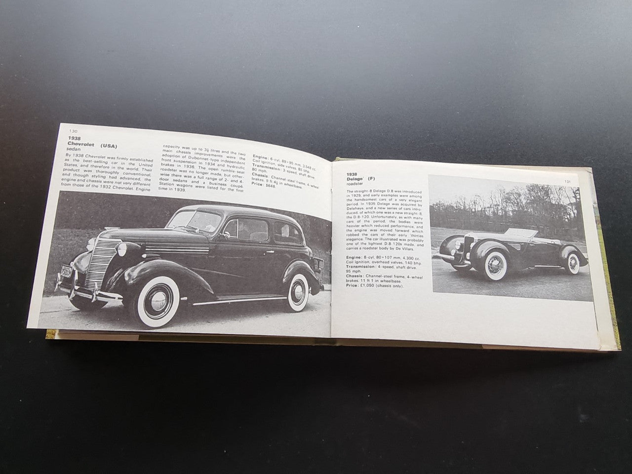 A Source Book of Vintage and Post-vintage Cars (G. N. Georgano, 1974)